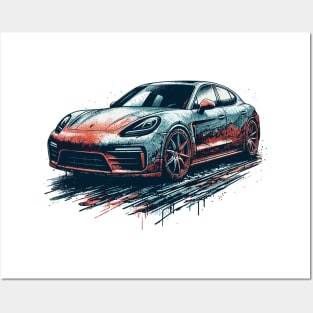 Porsche Panamera Posters and Art